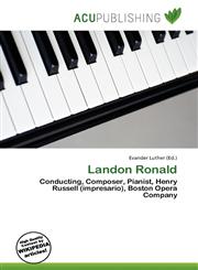 Landon Ronald,6136756447,9786136756448