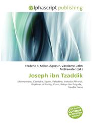 Joseph ibn Tzaddik,6135509942,9786135509946