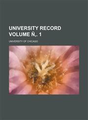 University record Volume Ñ‚. 1,1153198851,9781153198851