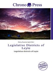 Legislative Districts of Leyte,6136849569,9786136849560