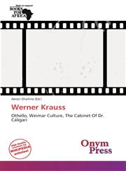 Werner Krauss,613926491X,9786139264919