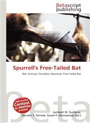 Spurrell's Free-Tailed Bat,6135022784,9786135022780