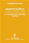 Student's Guide to Calculus by J. Marsden and A. Weinstein Volume II,0387962344,9780387962344