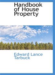 Handbook of House Property,1103943839,9781103943838