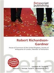 Robert Richardson-Gardner,6134877115,9786134877114