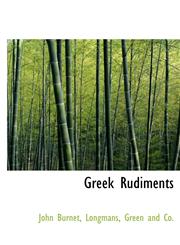 Greek Rudiments,1140327496,9781140327493