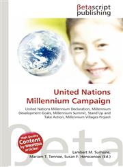United Nations Millennium Campaign,6135066382,9786135066388