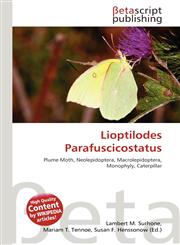 Lioptilodes Parafuscicostatus,6137509206,9786137509203