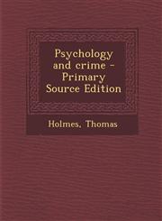 Psychology and crime - Primary Source Edition,1293058483,9781293058480