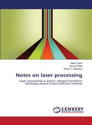 Notes on Laser Processing,3659487392,9783659487392