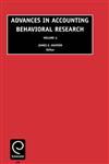 Advances in Accounting Behavioral Research,0762307846,9780762307845