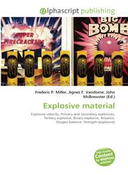 Explosive material,6130036965,9786130036966