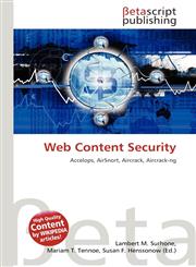 Web Content Security,6132323651,9786132323651