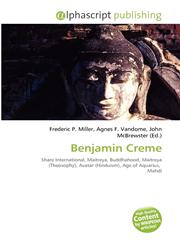 Benjamin Creme,613420921X,9786134209212
