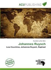 Johannes Ruysch,6137114678,9786137114674