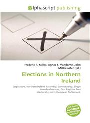 Elections in Northern Ireland,6131772479,9786131772474
