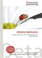 Amara Apricaria,6135142739,9786135142730