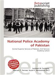 National Police Academy of Pakistan,6136338785,9786136338781