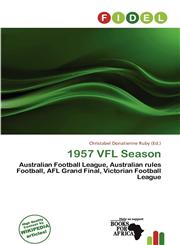 1957 VFL Season,6135983598,9786135983593