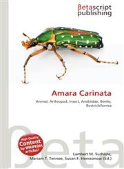 Amara Carinata,6135143441,9786135143447