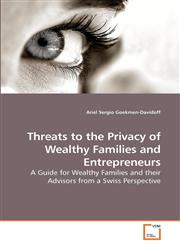Threats to the Privacy of Wealthy             Families and Entrepreneurs,3639248783,9783639248784