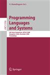 Programming Languages and Systems 6th Asian Symposium, APLAS 2008, Bangalore, India, December 9-11, 2008, Proceedings,3540893296,9783540893295