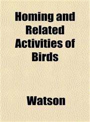 Homing and Related Activities of Birds,1152959069,9781152959064