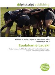 Epalahame Lauaki,6134272906,9786134272902