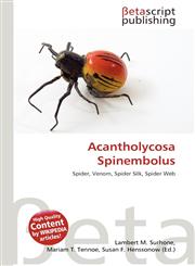 Acantholycosa Spinembolus,6136081695,9786136081694