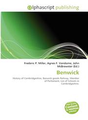 Benwick,6134282057,9786134282055