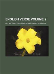 English verse Volume 2,1152757008,9781152757004
