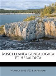 Miscellanea genealogica et heraldica,1179290453,9781179290454
