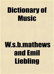 Dictionary of Music,1153344610,9781153344616