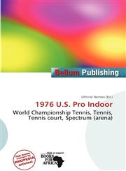 1976 U.S. Pro Indoor,6201470549,9786201470545