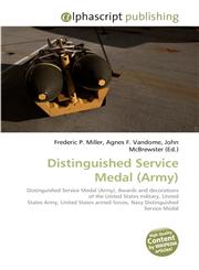 Distinguished Service Medal (Army),6130095724,9786130095727