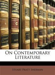 On Contemporary Literature,1143238710,9781143238710