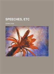 Speeches, Etc,123698482X,9781236984821