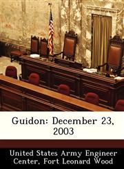 Guidon December 23, 2003,128852966X,9781288529667