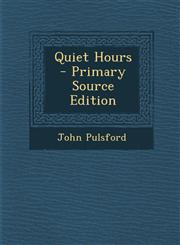 Quiet Hours,1289453365,9781289453367