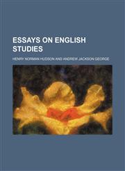 Essays on English studies,1150215305,9781150215308