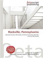 Rockville, Pennsylvania,6136455633,9786136455631