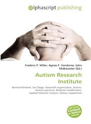 Autism Research Institute,6134369225,9786134369220