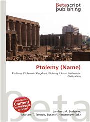 Ptolemy (Name),6134751960,9786134751964