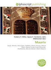Maariv,6135604244,9786135604245