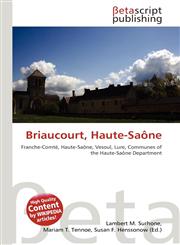 Briaucourt, Haute-Saône,6136170663,9786136170664