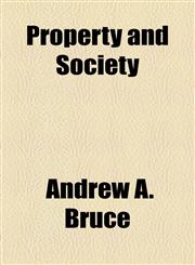 Property and Society,1154823261,9781154823264
