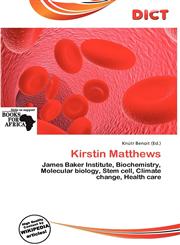 Kirstin Matthews,6138240456,9786138240457