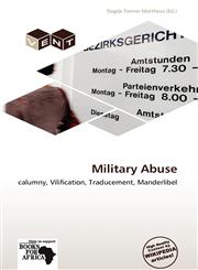 Military Abuse,6136264595,9786136264592