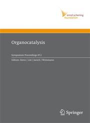 Organocatalysis,3540734945,9783540734949