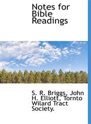 Notes for Bible Readings,1140538969,9781140538967
